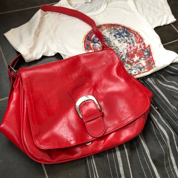 Retro red bag - Picture 7 of 8